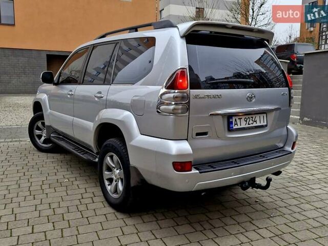 Серый Тойота Ленд Крузер Прадо, объемом двигателя 2.69 л и пробегом 327 тыс. км за 12950 $, фото 8 на Automoto.ua