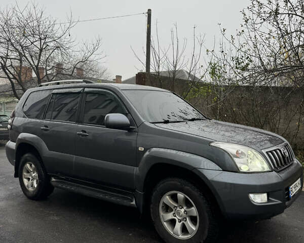 Серый Тойота Ленд Крузер Прадо, объемом двигателя 4 л и пробегом 378 тыс. км за 11999 $, фото 9 на Automoto.ua