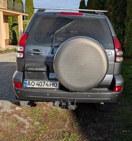 Серый Тойота Ленд Крузер Прадо, объемом двигателя 2.98 л и пробегом 386 тыс. км за 15000 $, фото 6 на Automoto.ua