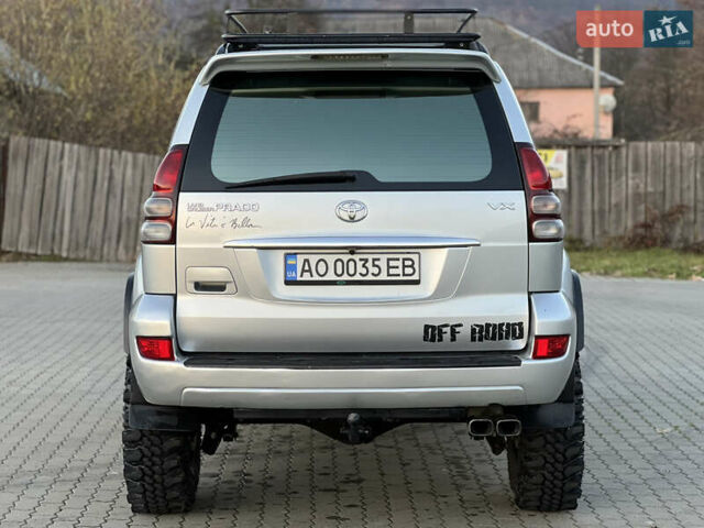 Серый Тойота Ленд Крузер Прадо, объемом двигателя 4 л и пробегом 320 тыс. км за 23000 $, фото 7 на Automoto.ua