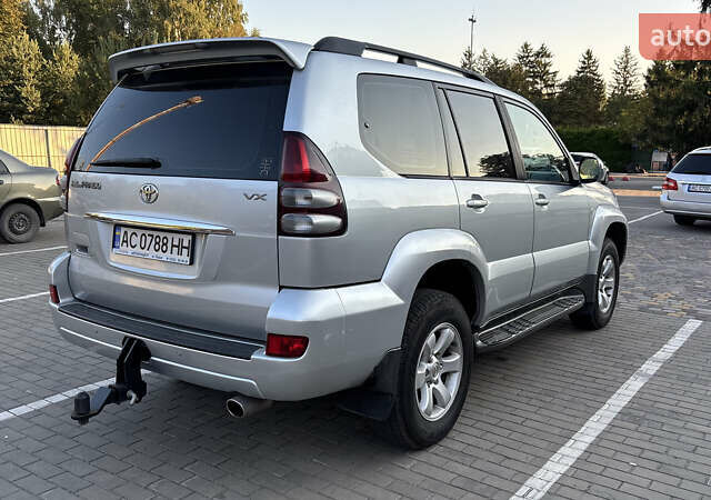 Сірий Тойота Ленд Крузер Прадо, об'ємом двигуна 4 л та пробігом 322 тис. км за 14300 $, фото 4 на Automoto.ua
