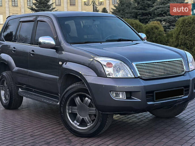 Серый Тойота Ленд Крузер Прадо, объемом двигателя 4 л и пробегом 393 тыс. км за 13999 $, фото 7 на Automoto.ua