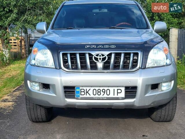 Сірий Тойота Ленд Крузер Прадо, об'ємом двигуна 4 л та пробігом 368 тис. км за 14999 $, фото 7 на Automoto.ua