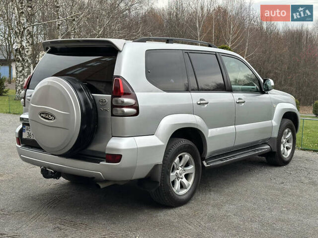 Серый Тойота Ленд Крузер Прадо, объемом двигателя 2.69 л и пробегом 286 тыс. км за 10900 $, фото 11 на Automoto.ua