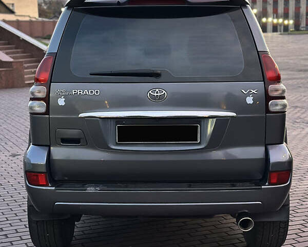 Серый Тойота Ленд Крузер Прадо, объемом двигателя 4 л и пробегом 393 тыс. км за 13999 $, фото 12 на Automoto.ua