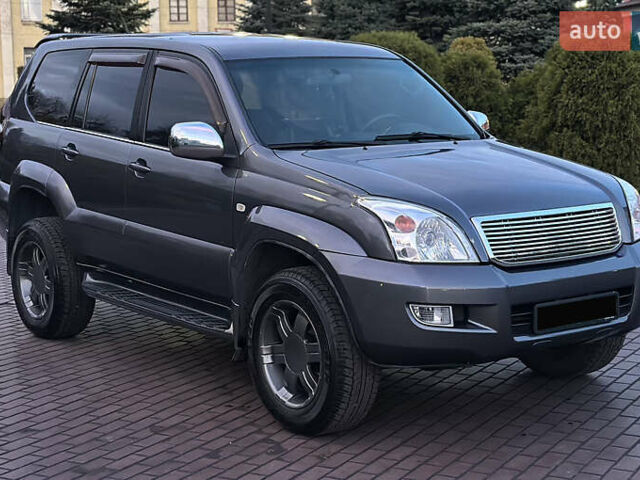 Серый Тойота Ленд Крузер Прадо, объемом двигателя 4 л и пробегом 393 тыс. км за 13999 $, фото 9 на Automoto.ua