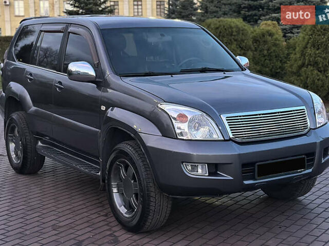 Серый Тойота Ленд Крузер Прадо, объемом двигателя 4 л и пробегом 393 тыс. км за 13999 $, фото 8 на Automoto.ua
