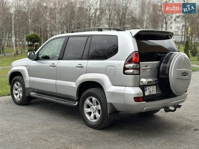 Серый Тойота Ленд Крузер Прадо, объемом двигателя 2.69 л и пробегом 286 тыс. км за 10900 $, фото 14 на Automoto.ua