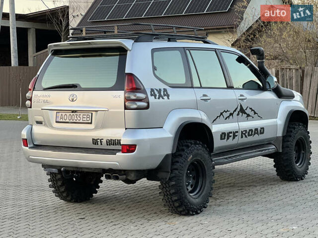 Серый Тойота Ленд Крузер Прадо, объемом двигателя 4 л и пробегом 320 тыс. км за 23000 $, фото 8 на Automoto.ua