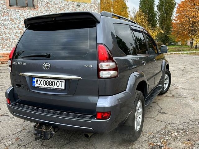 Серый Тойота Ленд Крузер Прадо, объемом двигателя 4 л и пробегом 291 тыс. км за 15500 $, фото 1 на Automoto.ua