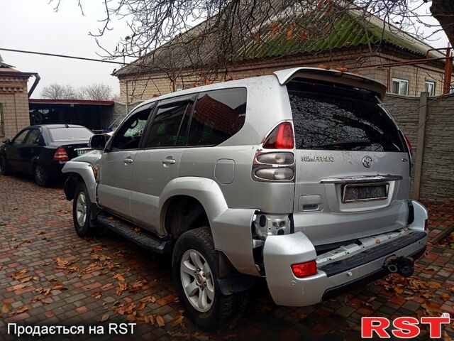 Серый Тойота Ленд Крузер Прадо, объемом двигателя 2.7 л и пробегом 111 тыс. км за 6200 $, фото 4 на Automoto.ua