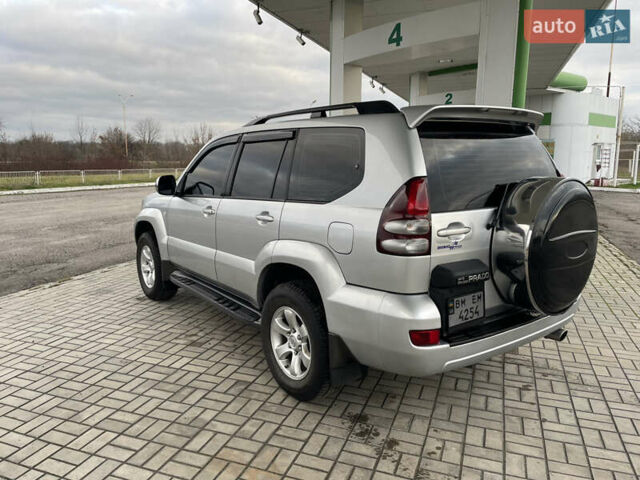 Серый Тойота Ленд Крузер Прадо, объемом двигателя 4 л и пробегом 198 тыс. км за 11500 $, фото 8 на Automoto.ua