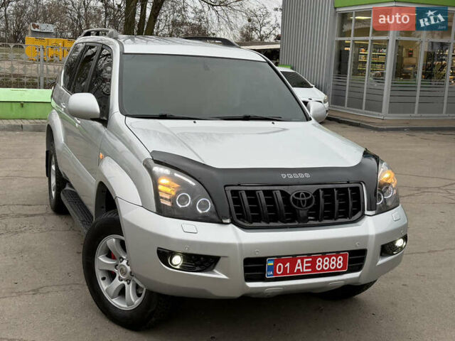 Сірий Тойота Ленд Крузер Прадо, об'ємом двигуна 4 л та пробігом 203 тис. км за 15499 $, фото 12 на Automoto.ua