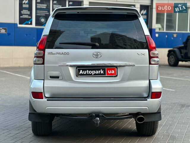 Серый Тойота Ленд Крузер Прадо, объемом двигателя 4 л и пробегом 280 тыс. км за 14490 $, фото 7 на Automoto.ua