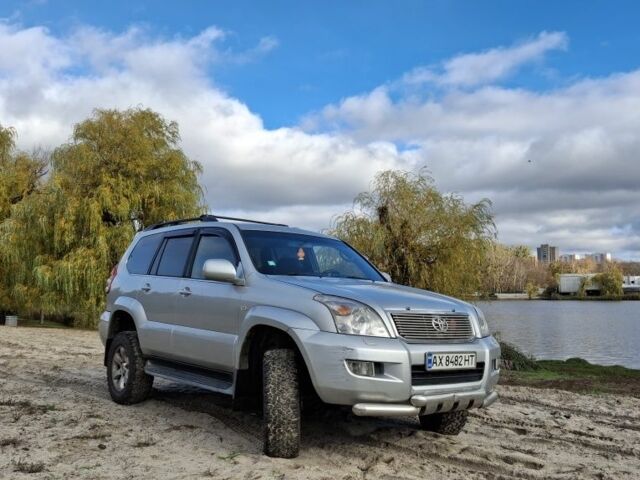 Сірий Тойота Ленд Крузер Прадо, об'ємом двигуна 4 л та пробігом 316 тис. км за 13980 $, фото 4 на Automoto.ua