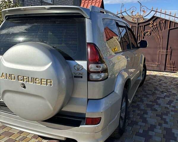 Сірий Тойота Ленд Крузер Прадо, об'ємом двигуна 4 л та пробігом 280 тис. км за 19000 $, фото 4 на Automoto.ua