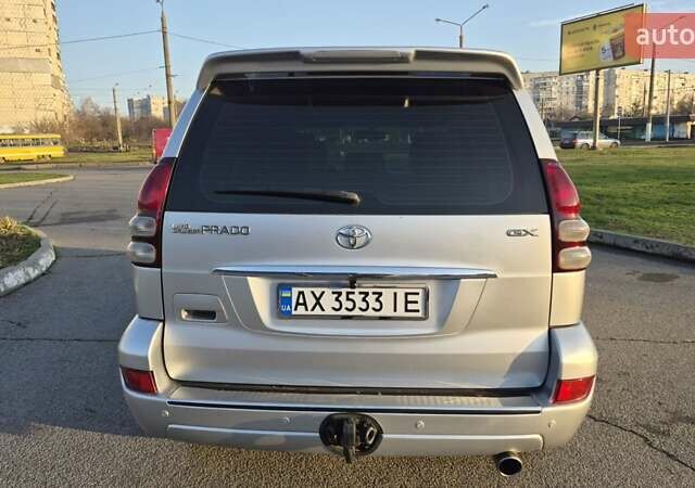 Серый Тойота Ленд Крузер Прадо, объемом двигателя 2.7 л и пробегом 173 тыс. км за 11900 $, фото 6 на Automoto.ua