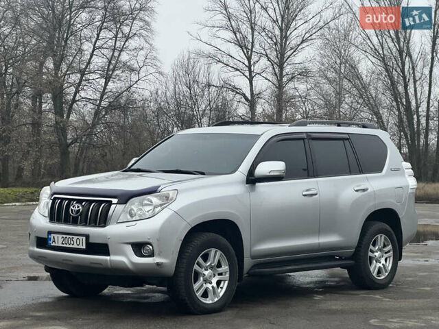 Серый Тойота Ленд Крузер Прадо, объемом двигателя 2.98 л и пробегом 210 тыс. км за 22999 $, фото 1 на Automoto.ua