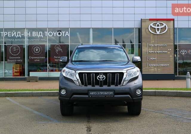 Серый Тойота Ленд Крузер Прадо, объемом двигателя 2.7 л и пробегом 249 тыс. км за 24382 $, фото 4 на Automoto.ua