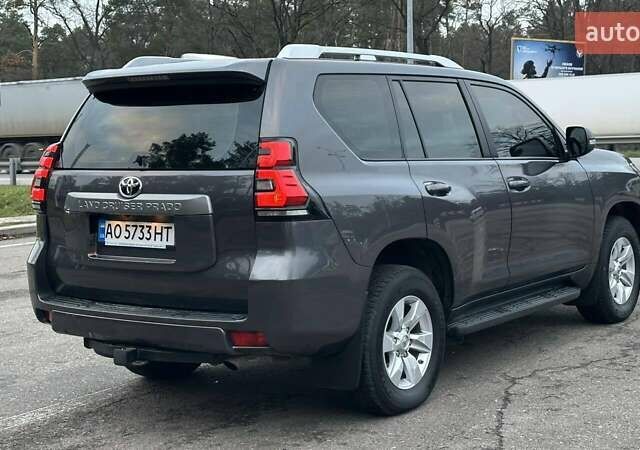 Сірий Тойота Ленд Крузер Прадо, об'ємом двигуна 2.75 л та пробігом 171 тис. км за 37000 $, фото 5 на Automoto.ua