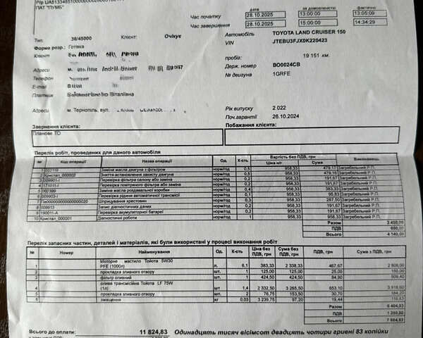 Сірий Тойота Ленд Крузер Прадо, об'ємом двигуна 3.96 л та пробігом 19 тис. км за 58200 $, фото 34 на Automoto.ua