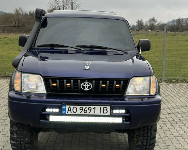 Синій Тойота Ленд Крузер Прадо, об'ємом двигуна 3.38 л та пробігом 410 тис. км за 12500 $, фото 7 на Automoto.ua