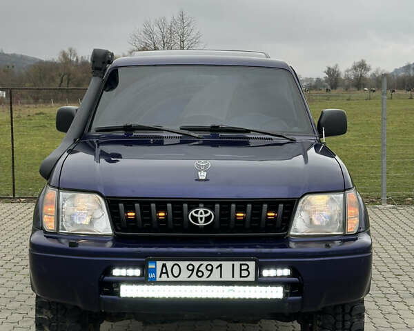 Синій Тойота Ленд Крузер Прадо, об'ємом двигуна 3.38 л та пробігом 410 тис. км за 12500 $, фото 9 на Automoto.ua