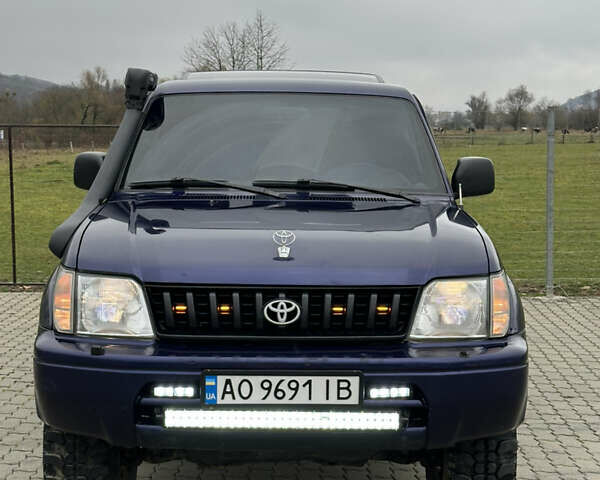 Синій Тойота Ленд Крузер Прадо, об'ємом двигуна 3.38 л та пробігом 410 тис. км за 12500 $, фото 8 на Automoto.ua