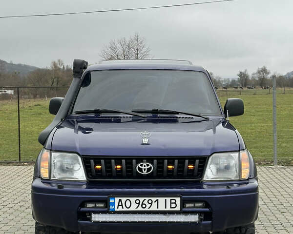 Синій Тойота Ленд Крузер Прадо, об'ємом двигуна 3.38 л та пробігом 410 тис. км за 12500 $, фото 1 на Automoto.ua