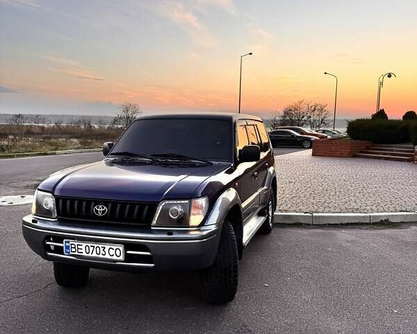 Синій Тойота Ленд Крузер Прадо, об'ємом двигуна 3.4 л та пробігом 425 тис. км за 8500 $, фото 5 на Automoto.ua