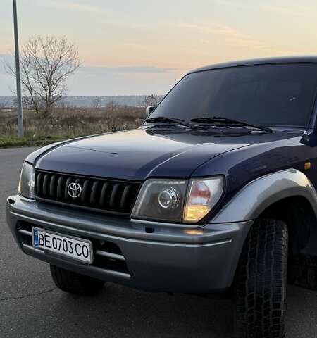 Синій Тойота Ленд Крузер Прадо, об'ємом двигуна 3.4 л та пробігом 425 тис. км за 8500 $, фото 11 на Automoto.ua