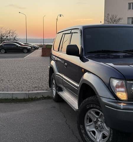 Синій Тойота Ленд Крузер Прадо, об'ємом двигуна 3.4 л та пробігом 425 тис. км за 8500 $, фото 9 на Automoto.ua