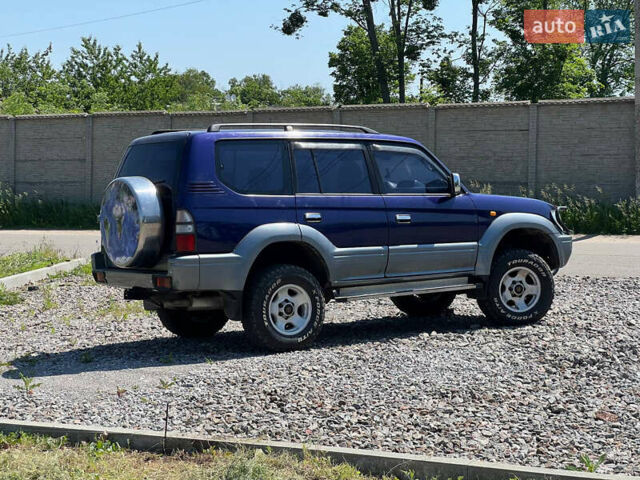 Синій Тойота Ленд Крузер Прадо, об'ємом двигуна 3.38 л та пробігом 485 тис. км за 6500 $, фото 4 на Automoto.ua