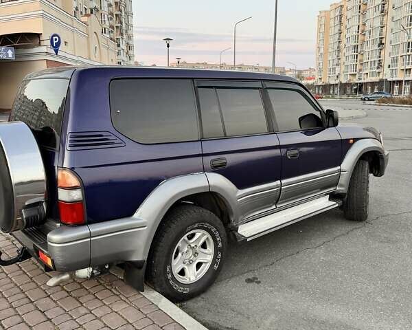 Синій Тойота Ленд Крузер Прадо, об'ємом двигуна 3.4 л та пробігом 425 тис. км за 8500 $, фото 6 на Automoto.ua