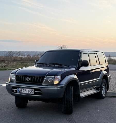 Синій Тойота Ленд Крузер Прадо, об'ємом двигуна 3.4 л та пробігом 425 тис. км за 8500 $, фото 12 на Automoto.ua