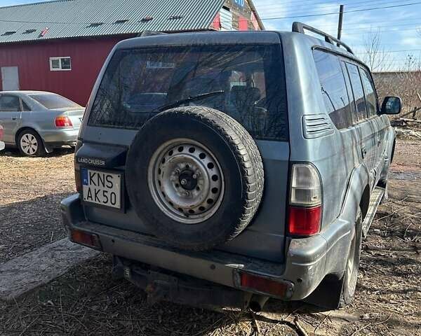 Синий Тойота Ленд Крузер Прадо, объемом двигателя 3 л и пробегом 310 тыс. км за 6500 $, фото 10 на Automoto.ua