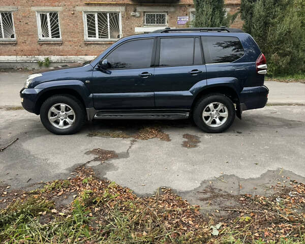 Синий Тойота Ленд Крузер Прадо, объемом двигателя 3.96 л и пробегом 337 тыс. км за 14500 $, фото 3 на Automoto.ua