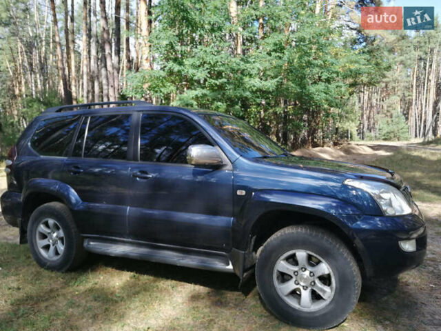 Синий Тойота Ленд Крузер Прадо, объемом двигателя 4 л и пробегом 400 тыс. км за 12500 $, фото 12 на Automoto.ua