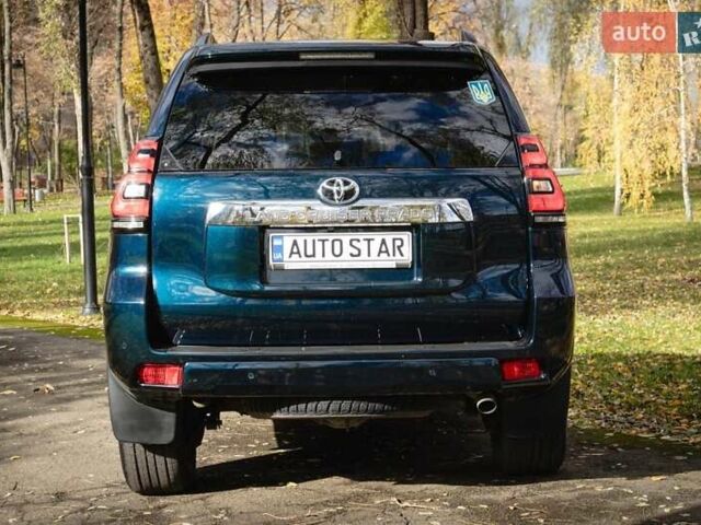 Синий Тойота Ленд Крузер Прадо, объемом двигателя 2.8 л и пробегом 264 тыс. км за 39500 $, фото 14 на Automoto.ua
