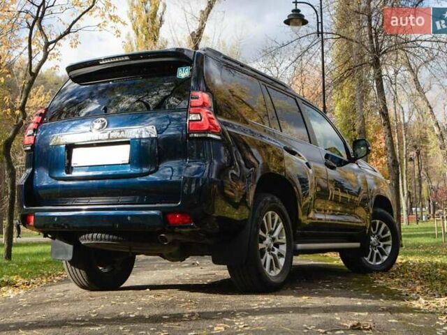 Синий Тойота Ленд Крузер Прадо, объемом двигателя 2.8 л и пробегом 264 тыс. км за 39500 $, фото 8 на Automoto.ua
