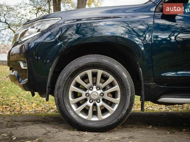 Синий Тойота Ленд Крузер Прадо, объемом двигателя 2.8 л и пробегом 264 тыс. км за 39500 $, фото 19 на Automoto.ua