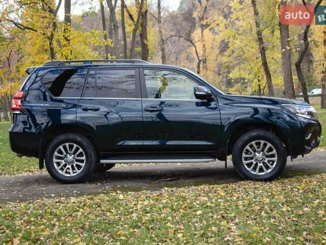 Синий Тойота Ленд Крузер Прадо, объемом двигателя 2.8 л и пробегом 264 тыс. км за 39500 $, фото 18 на Automoto.ua