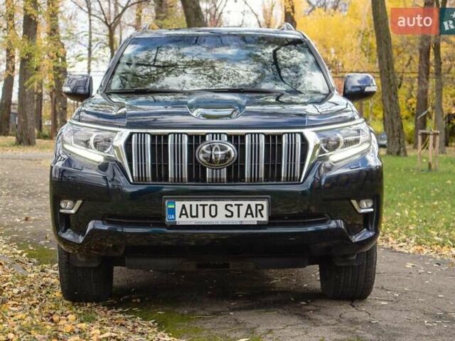 Синий Тойота Ленд Крузер Прадо, объемом двигателя 2.8 л и пробегом 264 тыс. км за 39500 $, фото 7 на Automoto.ua