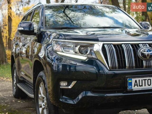 Синий Тойота Ленд Крузер Прадо, объемом двигателя 2.8 л и пробегом 264 тыс. км за 39500 $, фото 6 на Automoto.ua