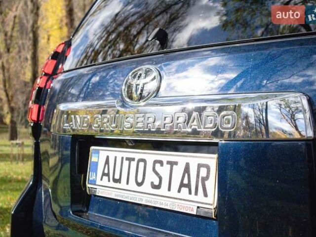 Синий Тойота Ленд Крузер Прадо, объемом двигателя 2.8 л и пробегом 264 тыс. км за 39500 $, фото 10 на Automoto.ua