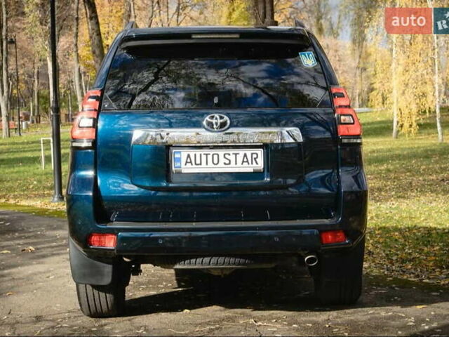Синий Тойота Ленд Крузер Прадо, объемом двигателя 2.8 л и пробегом 264 тыс. км за 37900 $, фото 4 на Automoto.ua