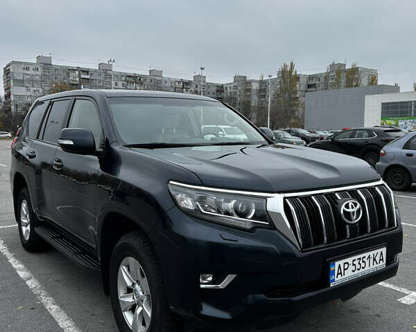 Синий Тойота Ленд Крузер Прадо, объемом двигателя 2.8 л и пробегом 83 тыс. км за 40000 $, фото 1 на Automoto.ua