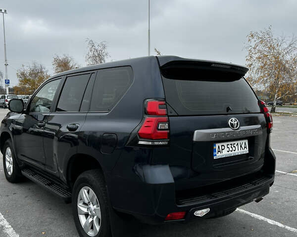 Синий Тойота Ленд Крузер Прадо, объемом двигателя 2.8 л и пробегом 83 тыс. км за 40000 $, фото 4 на Automoto.ua