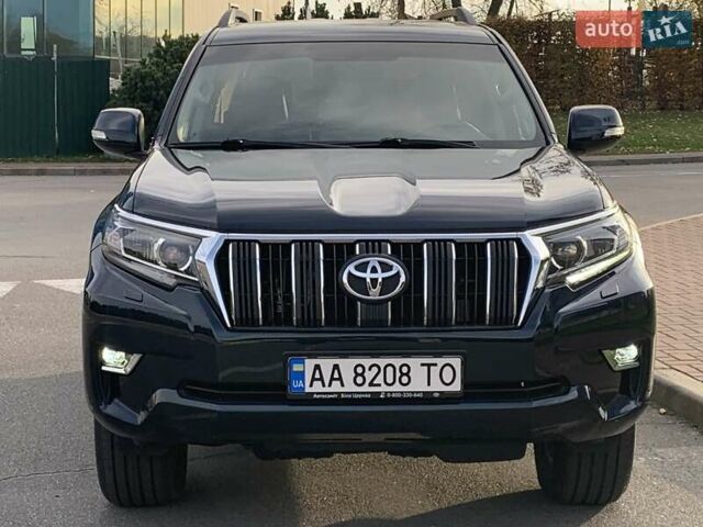 Синий Тойота Ленд Крузер Прадо, объемом двигателя 2.76 л и пробегом 86 тыс. км за 38900 $, фото 1 на Automoto.ua