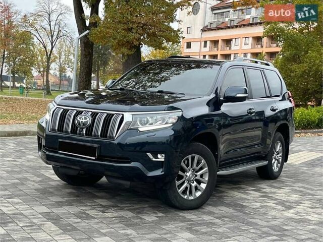 Синий Тойота Ленд Крузер Прадо, объемом двигателя 2.76 л и пробегом 173 тыс. км за 42500 $, фото 2 на Automoto.ua